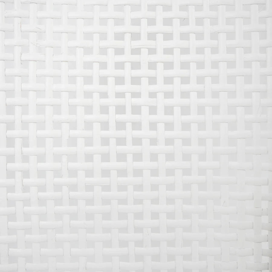 Hamptons Rattan Dining Chair White