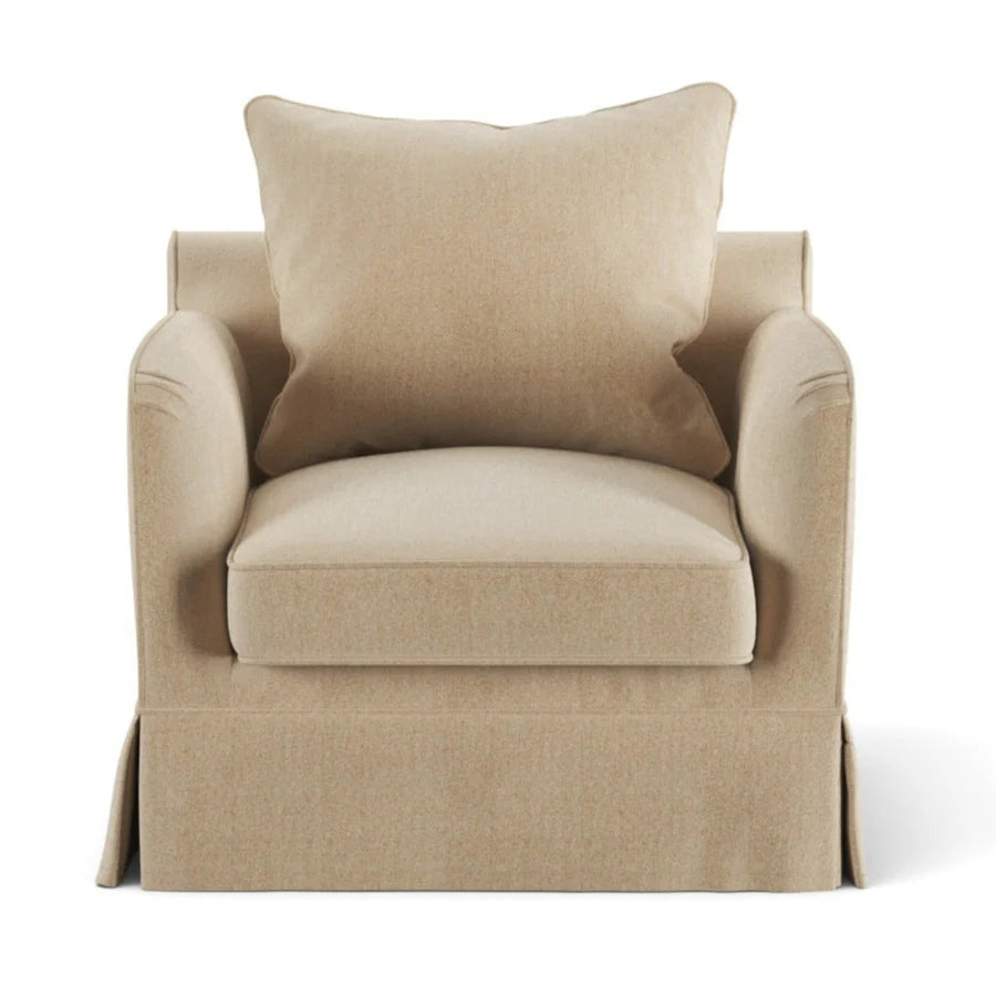 East Hampton Beige Armchair
