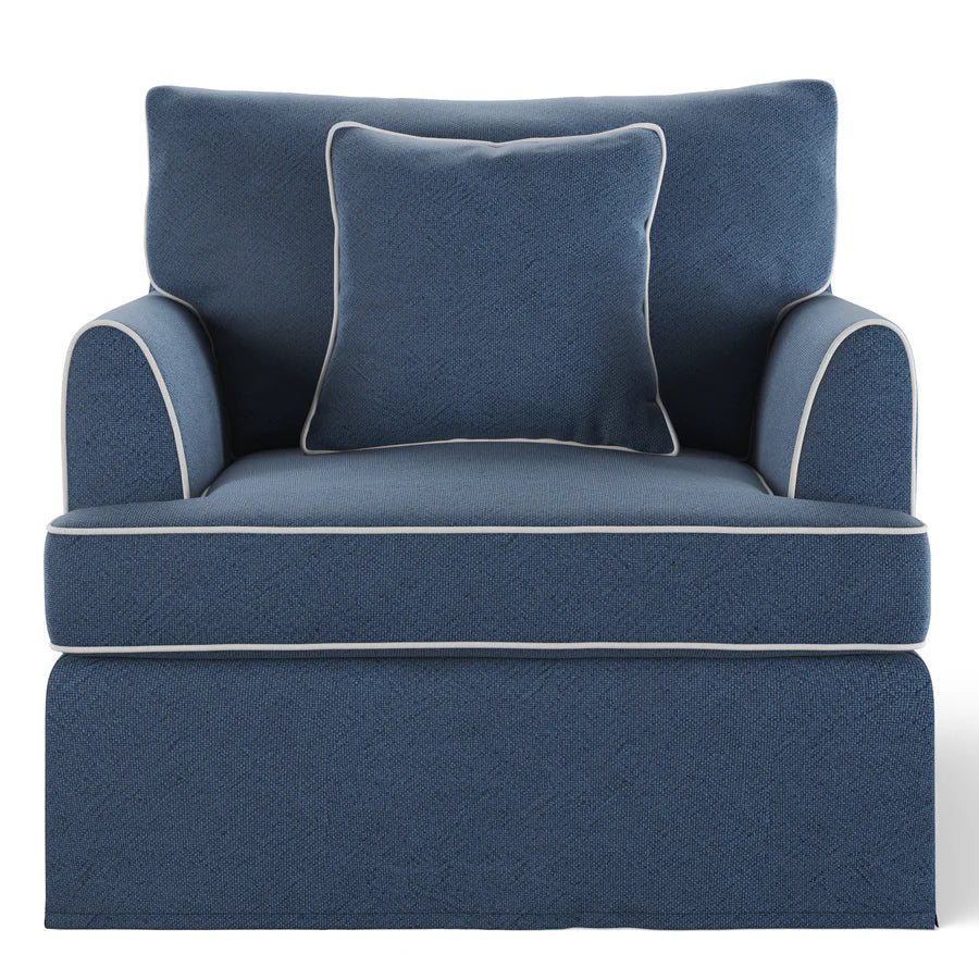 Hampton Navy Armchair