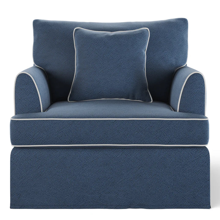 Hampton Navy Armchair
