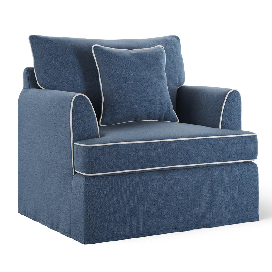 Hampton Navy Armchair