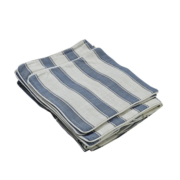 East Hampton 2 Seat Sofa Bed Blue Stripe