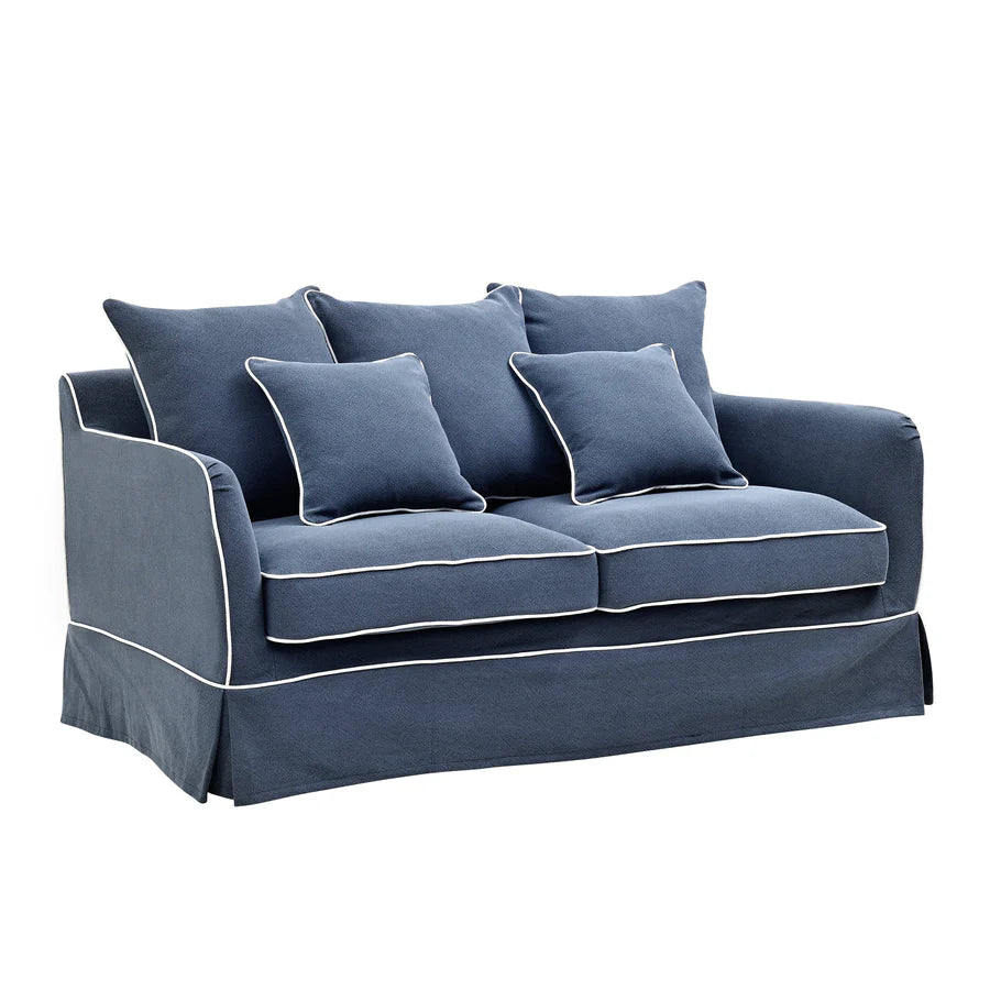 East Hampton 2 Seat Sofa Bed Navy