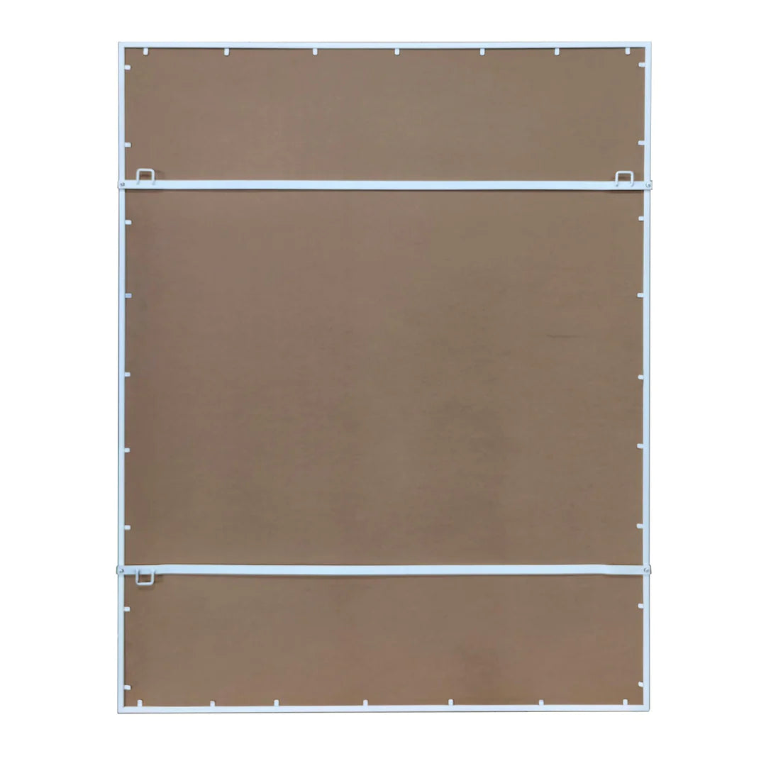 Art Deco Mirror White