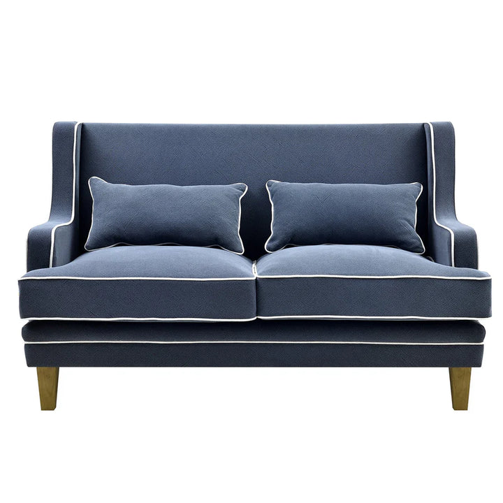 Hudson 2 Seater Sofa Navy FLOORSTOCK
