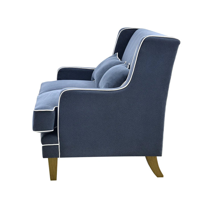 Hudson 2 Seater Sofa Navy FLOORSTOCK