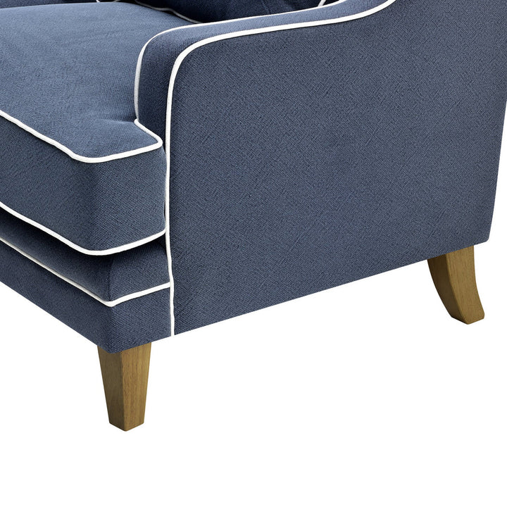 Hudson 2 Seater Sofa Navy FLOORSTOCK