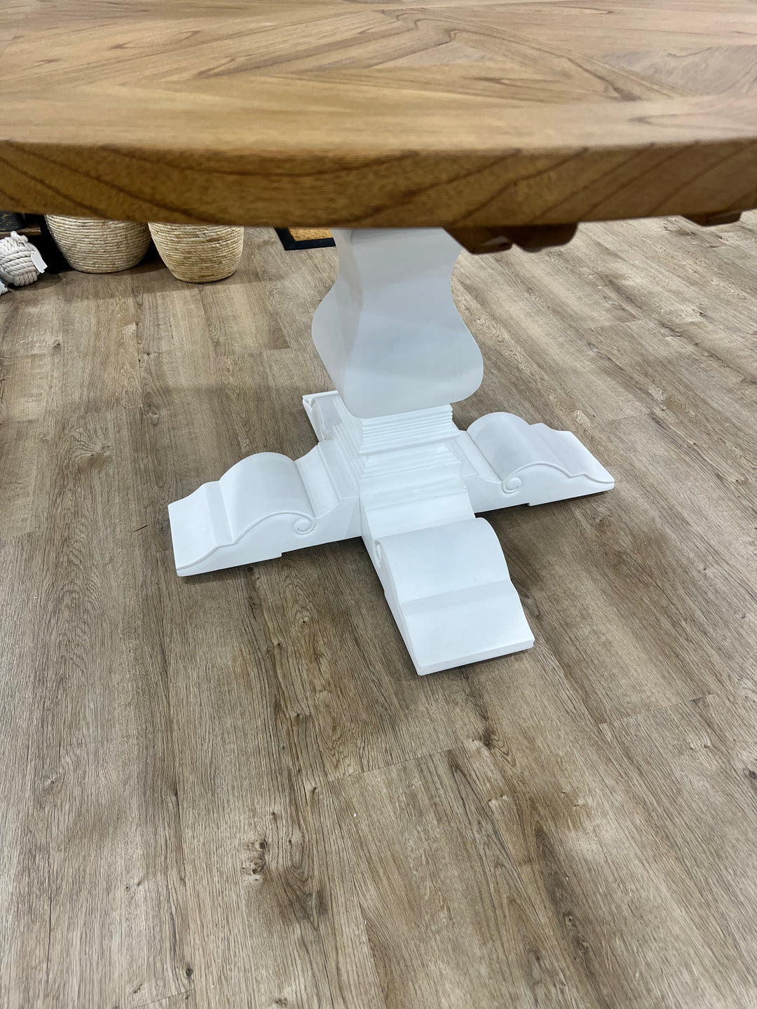 Hudson Round Dining Table 140cm Diameter