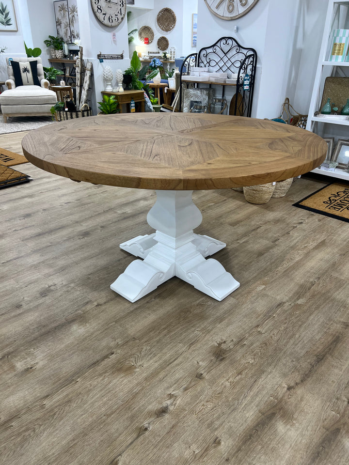 Hudson Round Dining Table 140cm Diameter