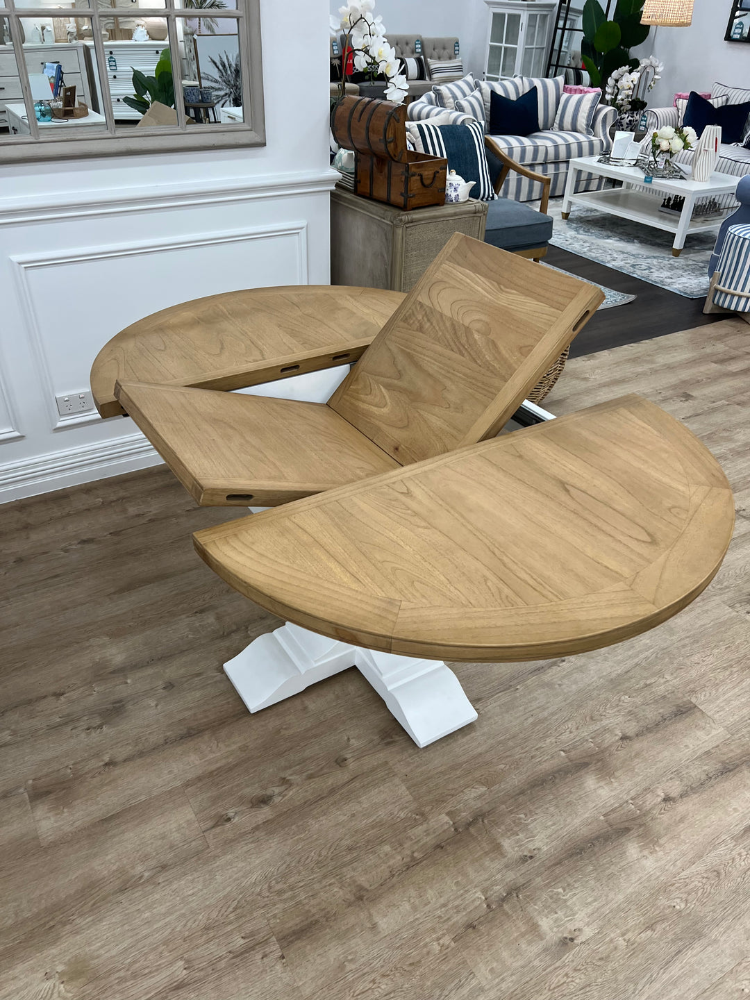 Coastal Extendable Dining Table 110-160cm