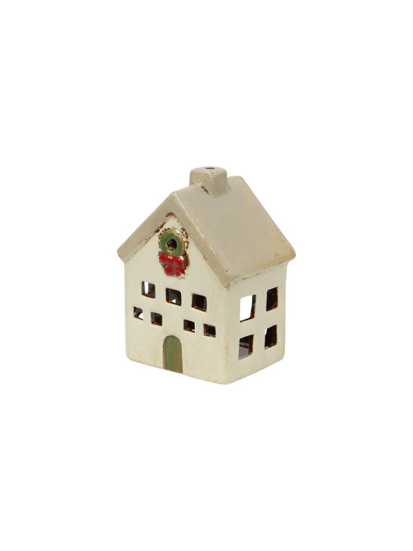 Alsace Tea Light Villa Christmas Stone