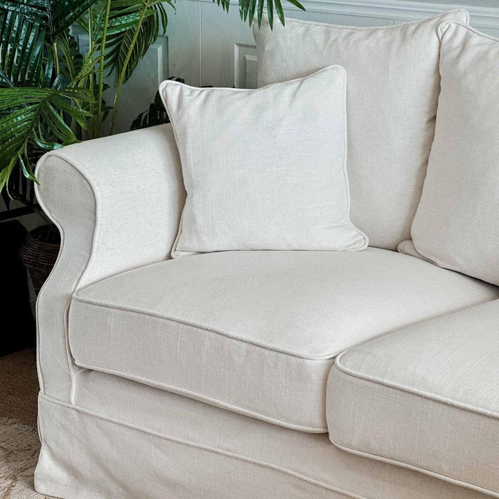 Ayla Hamptons 2 Seater Sofa Ivory