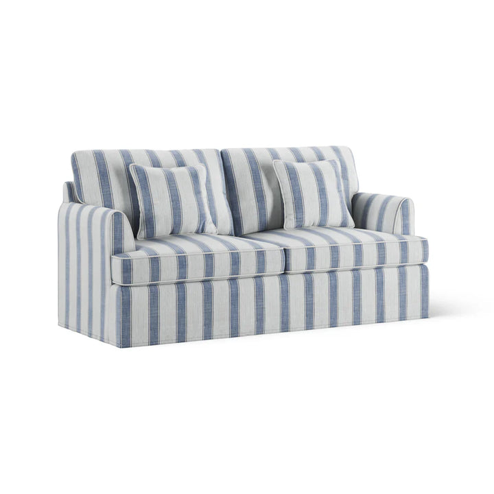Hampton  2.5 Seater Sofa Blue Stripe