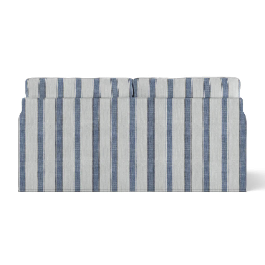 Hampton  2.5 Seater Sofa Blue Stripe