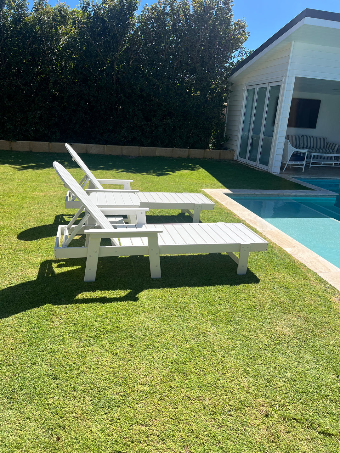 Hampton Polywood Outdoor Sunlounger