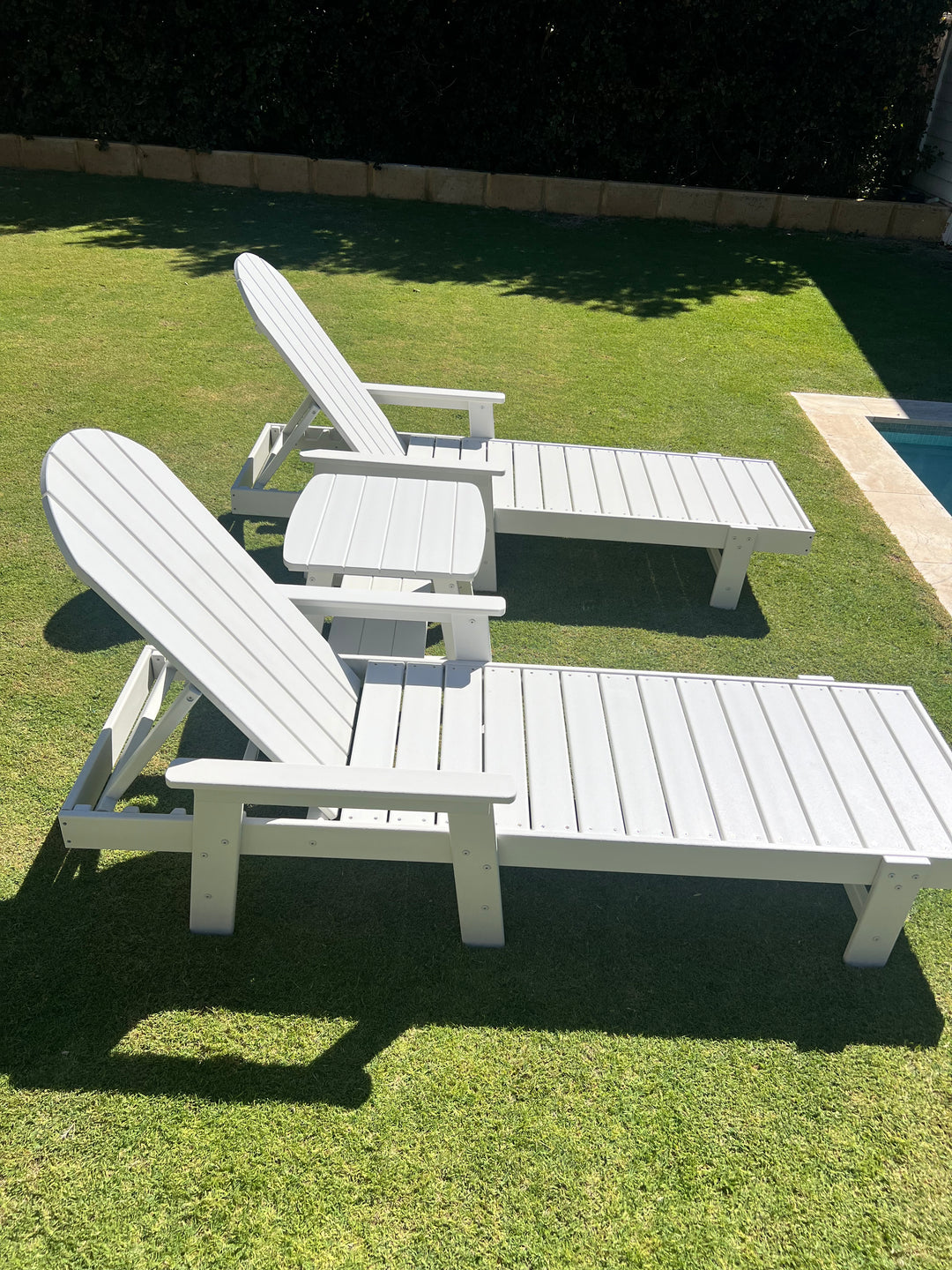 Hampton Polywood Outdoor Sunlounger