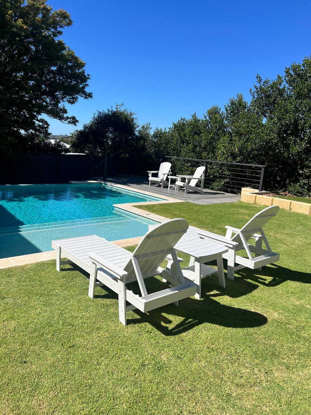 Hampton Polywood Outdoor Sunlounger