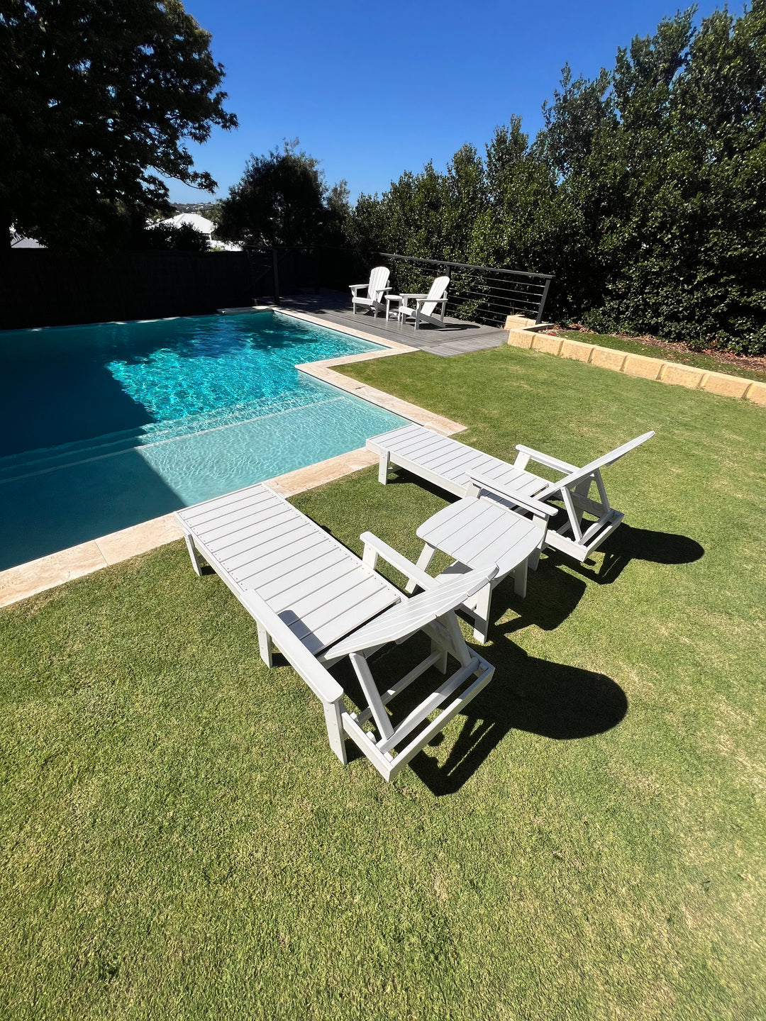 Hampton Polywood Outdoor Sunlounger