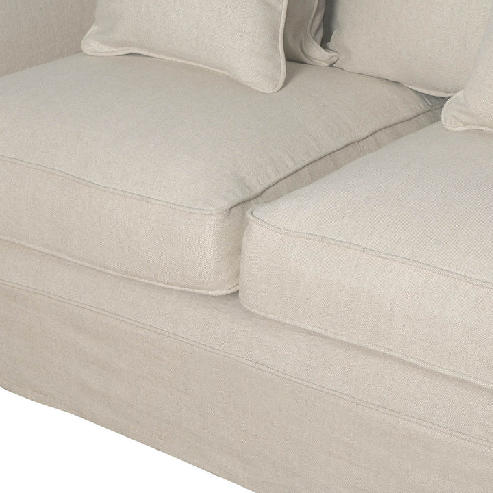 Ayla Hamptons 3 Seater Sofa Beige