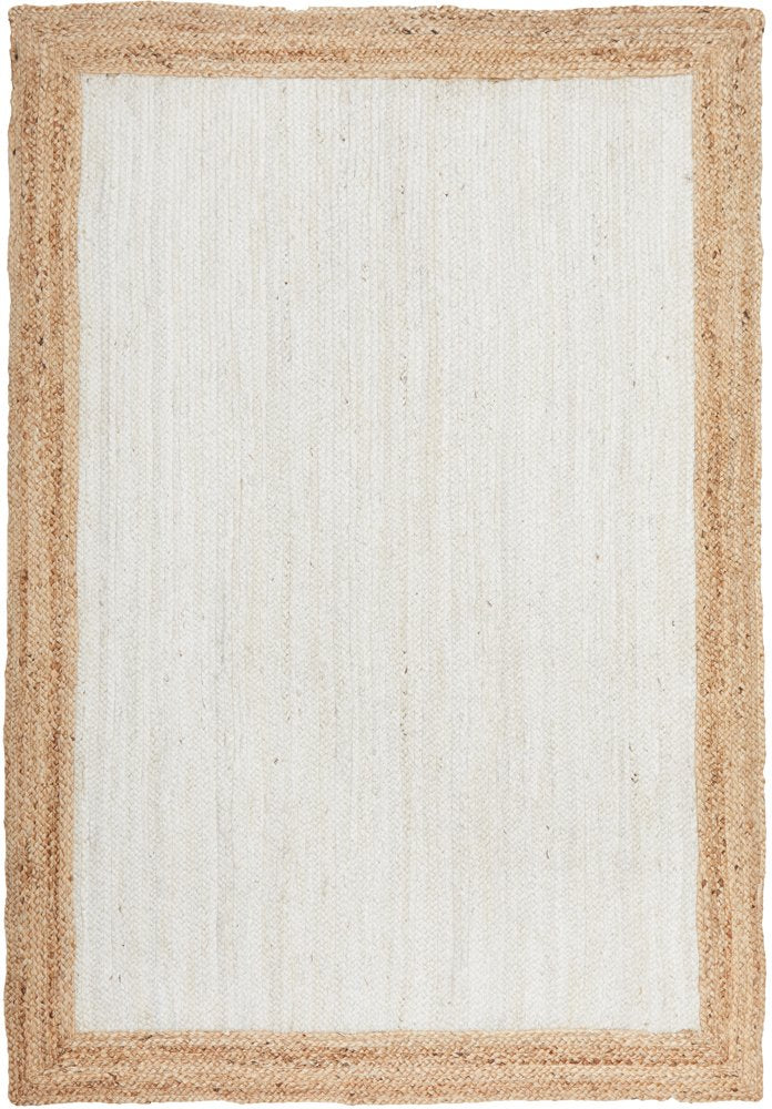 Bondi White Natural Jute Rug