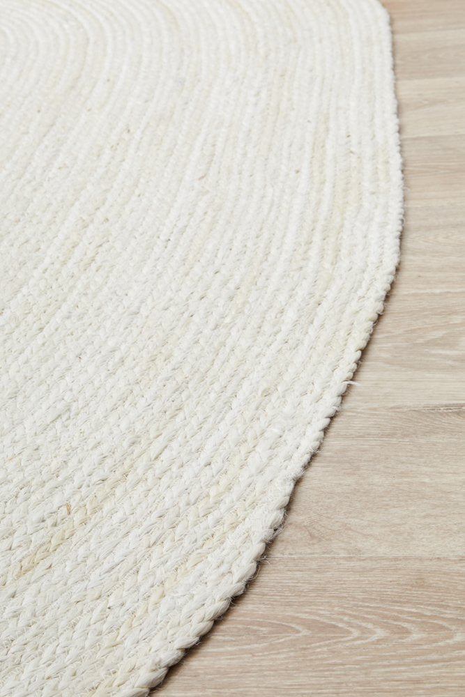 Bondi White Jute Rug