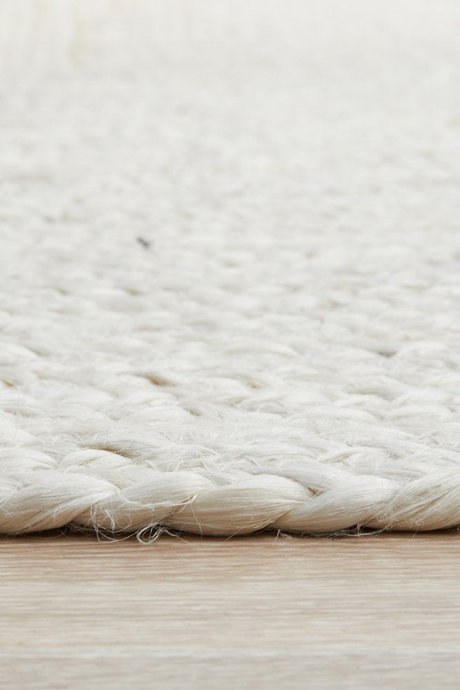 Bondi White Jute Rug