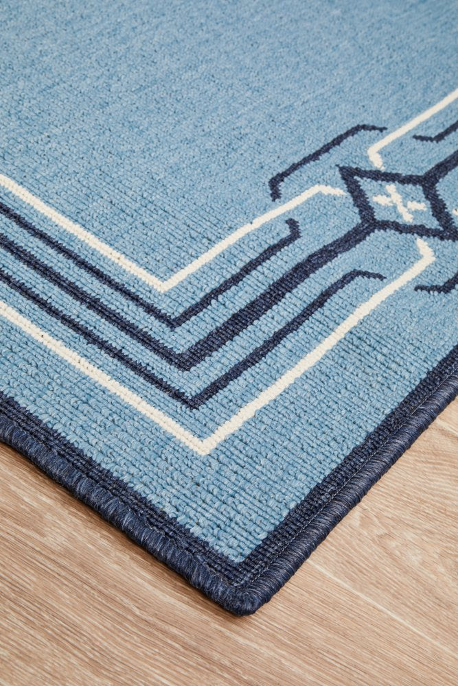 Outdoor Blue Rug