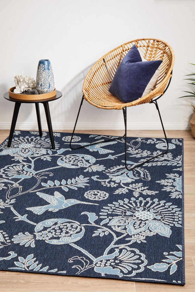 Outdoor Navy Rug
