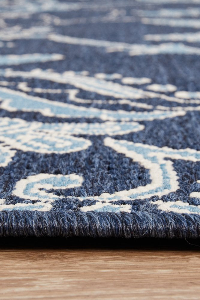 Outdoor Navy Rug