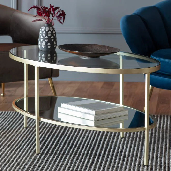 Hudson Coffee Table Champagne FLOORSTOCK