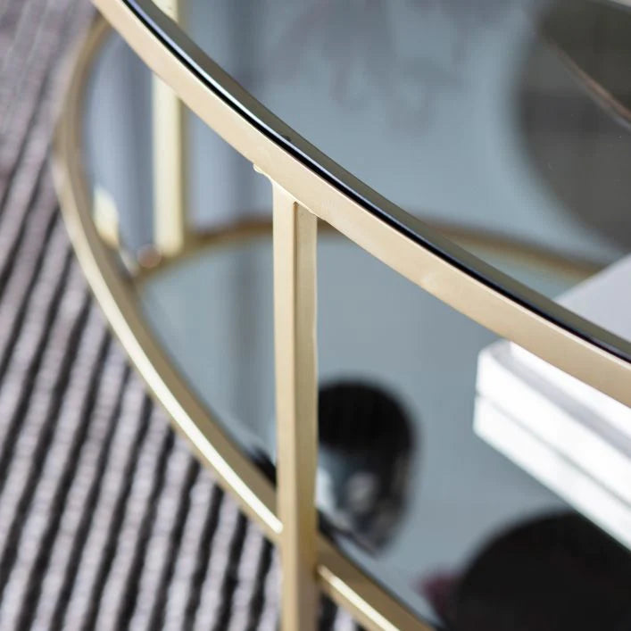 Hudson Coffee Table Champagne FLOORSTOCK