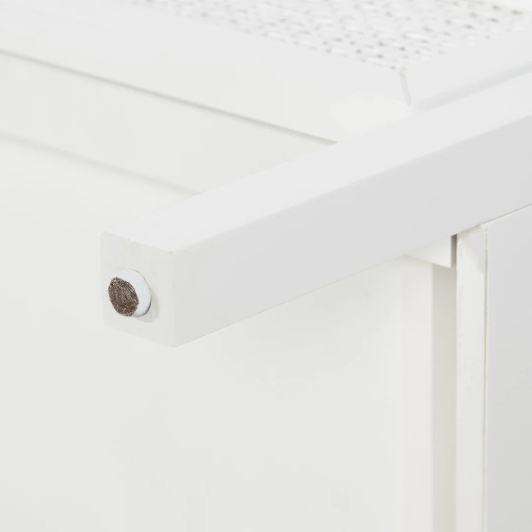 Santorini 3 Drawer Bedside Table