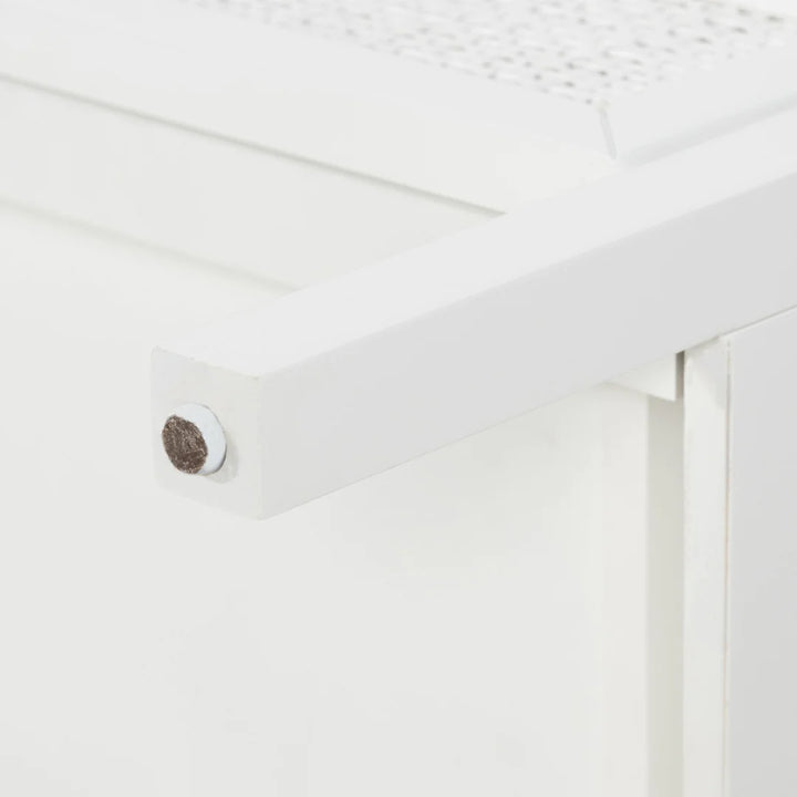 Santorini 3 Drawer Bedside Table