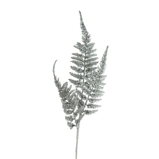 Braded Fern Spray Silver
