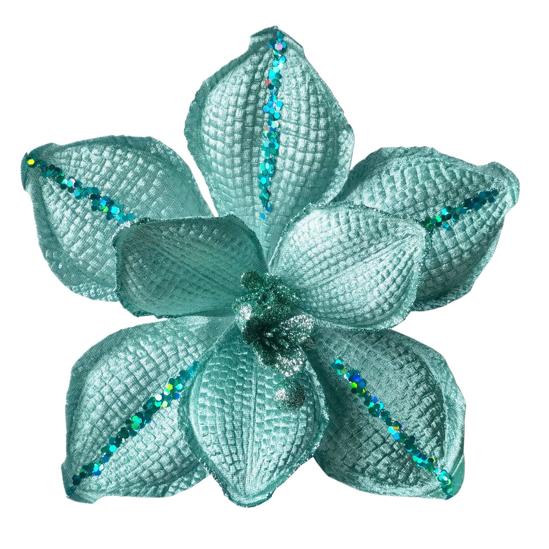 Clip on Magnolia Teal Gutter Stripe