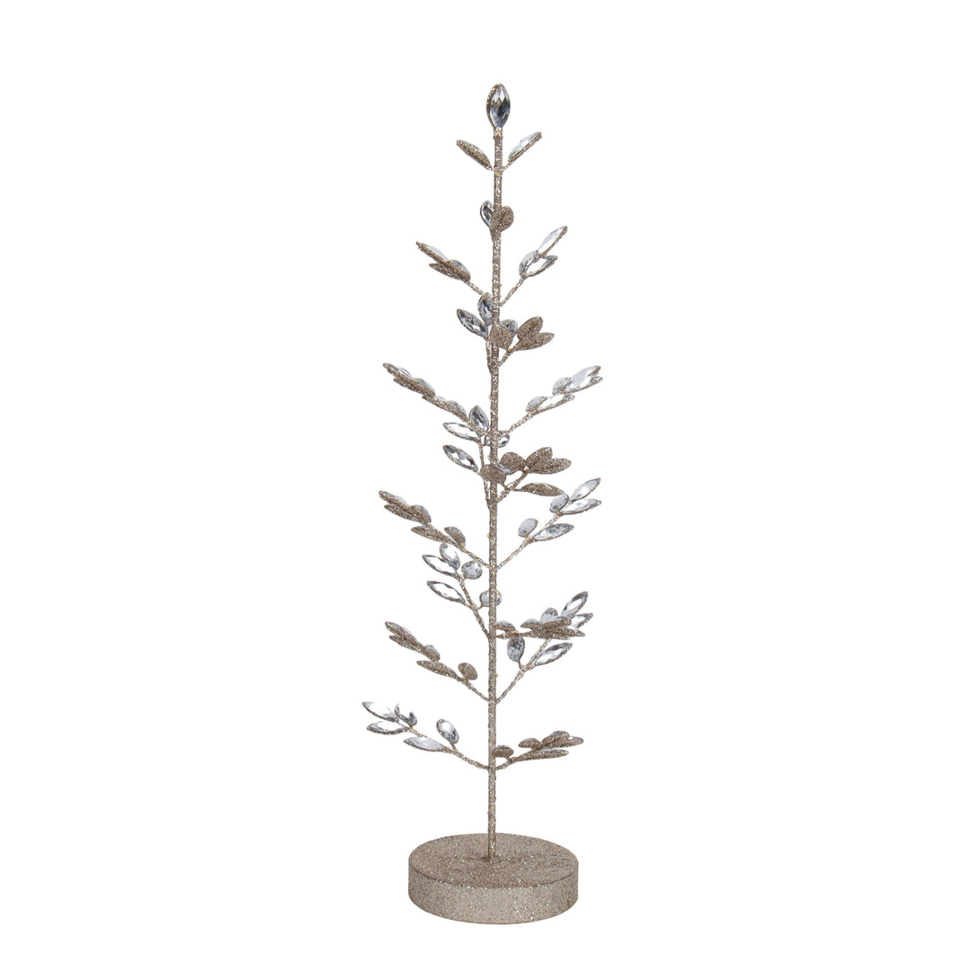 Jewel Champagne LED Tree