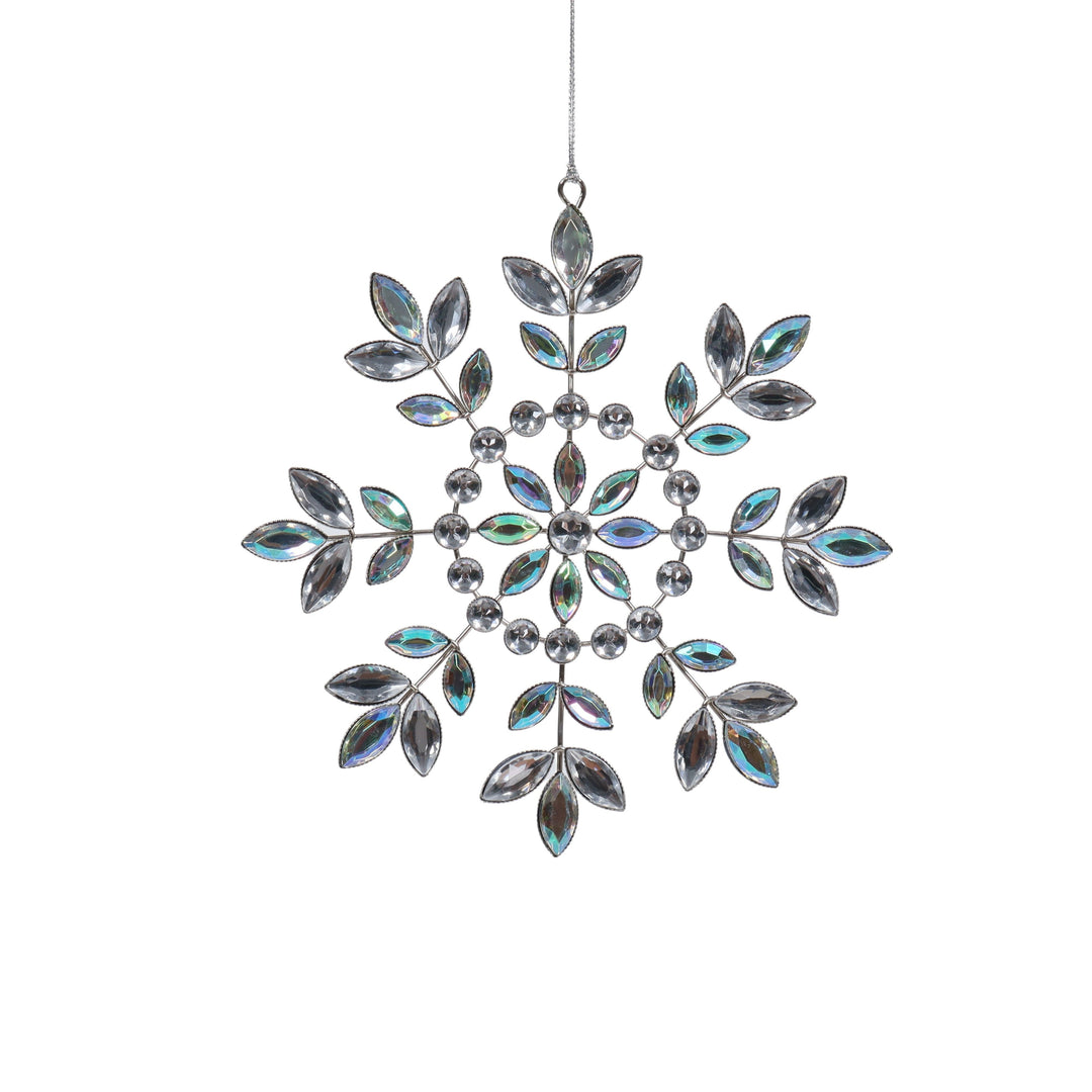 Jewel Silver Snowflake