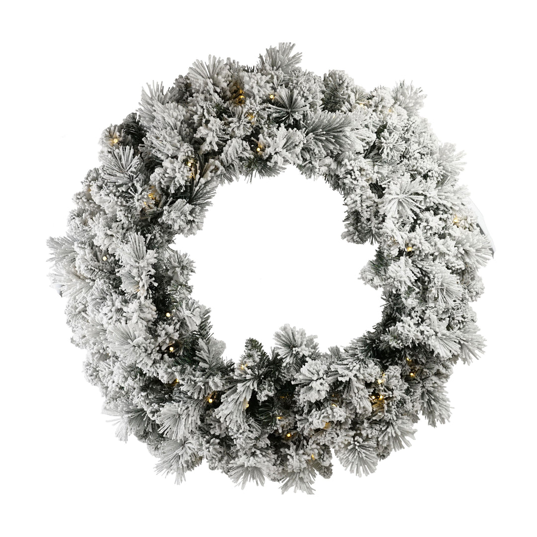 Montana PVC Wreath 100 LED LARGE 90CM