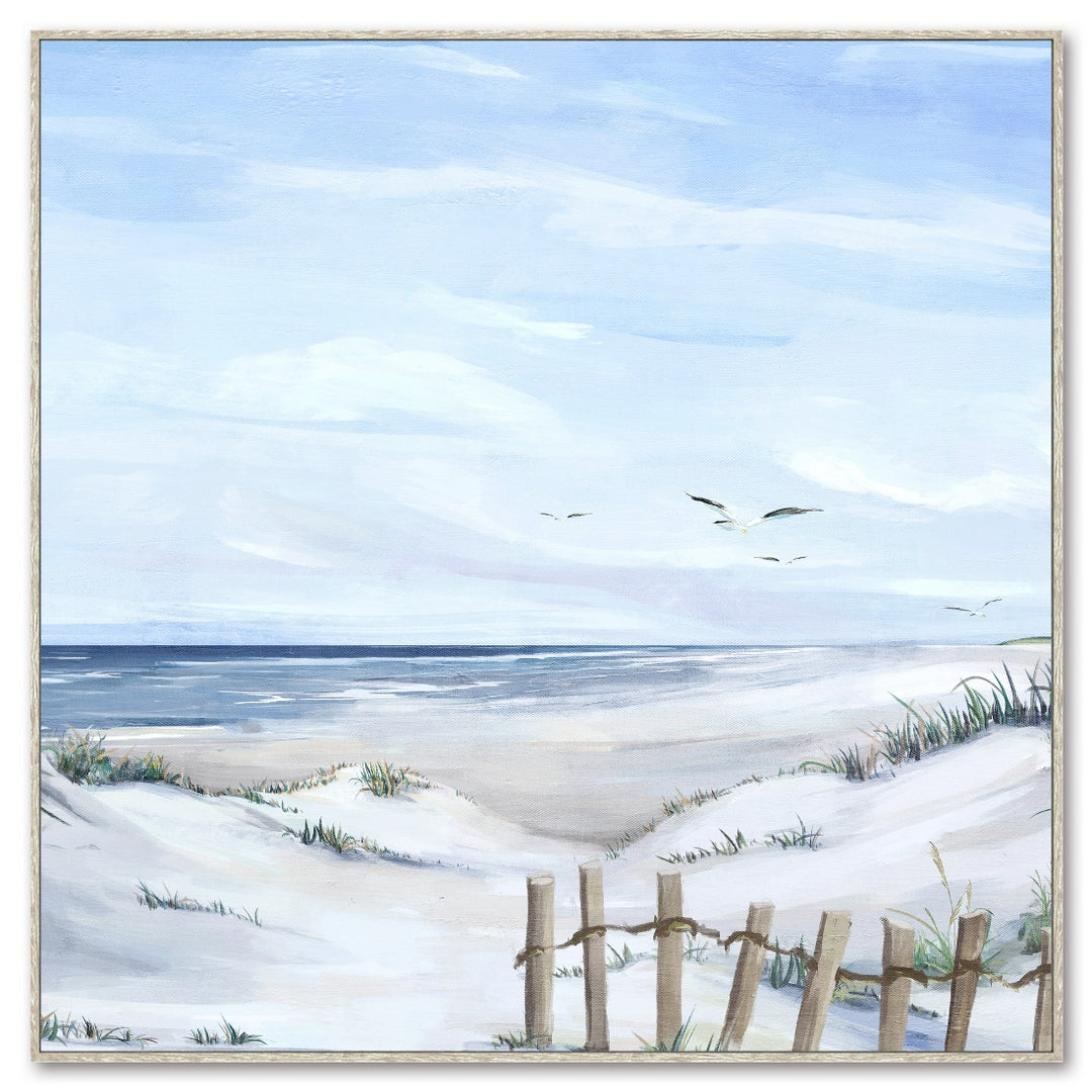 Whitesand Framed Canvas