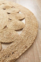Seaside Natural Pilu Round Rug