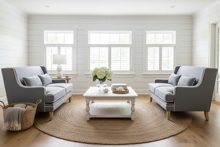Bondi Hamptons Grey 2 Seater Sofa