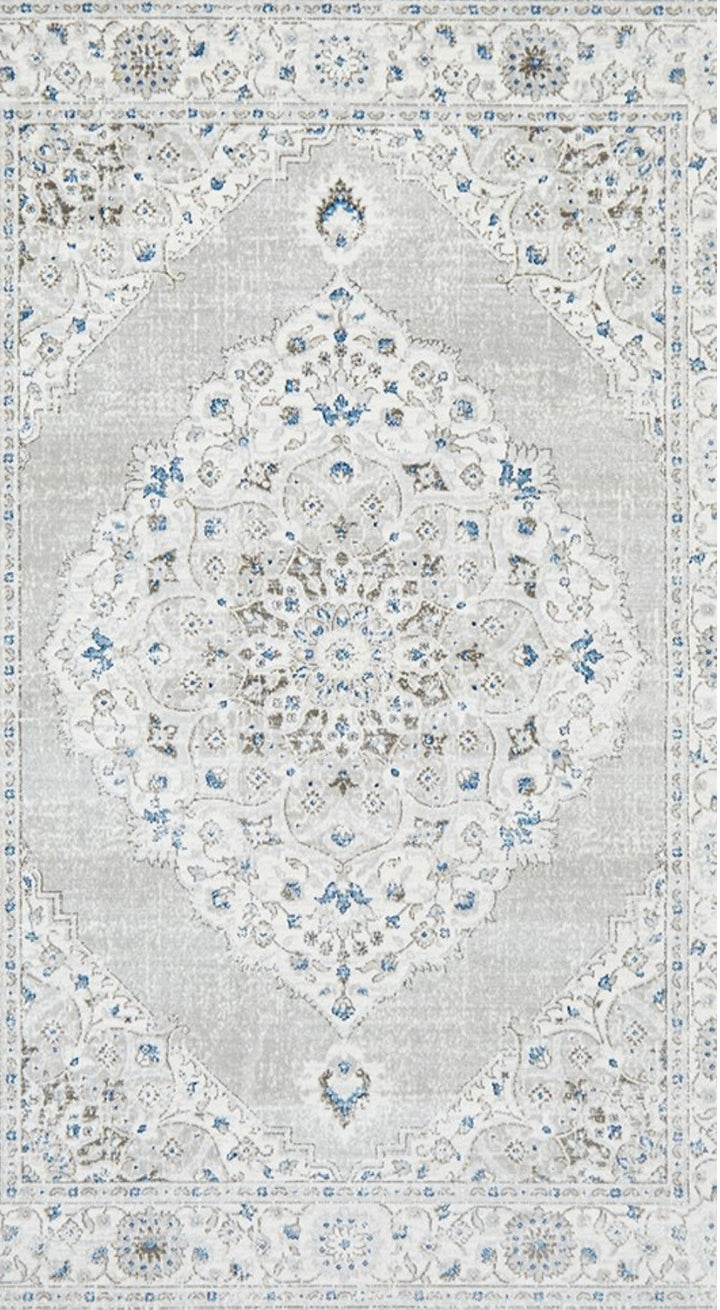 Mayfair Silver/Blue Rug