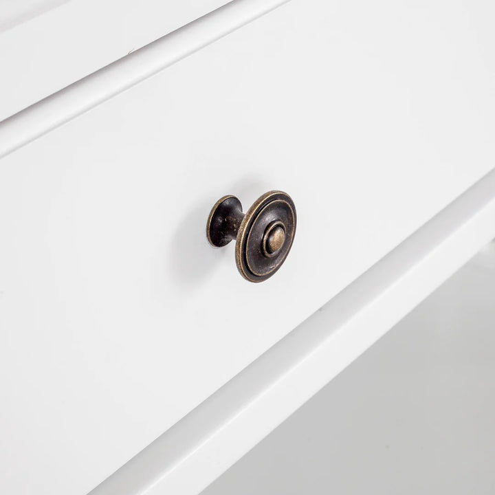 Sorrento 2 Drawer Console White FLOORSTOCK