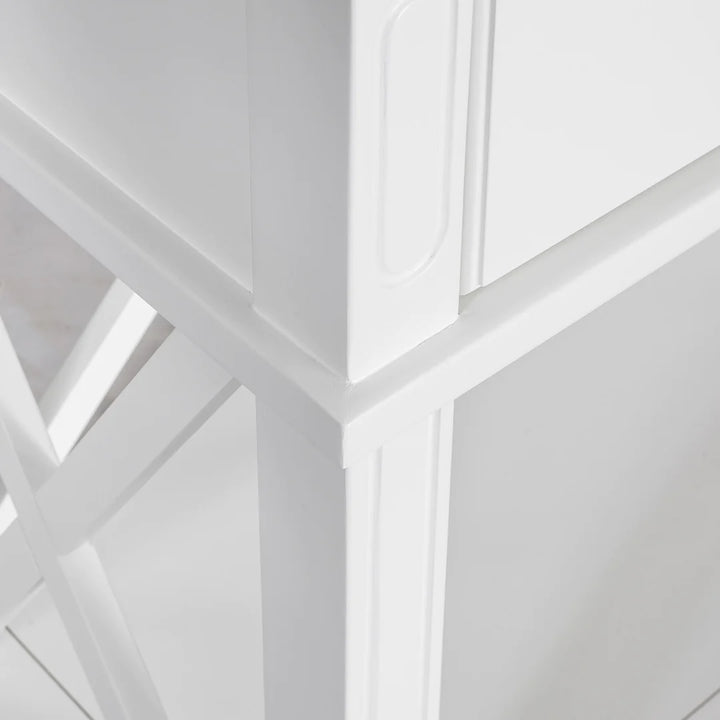 Sorrento 2 Drawer Console White FLOORSTOCK