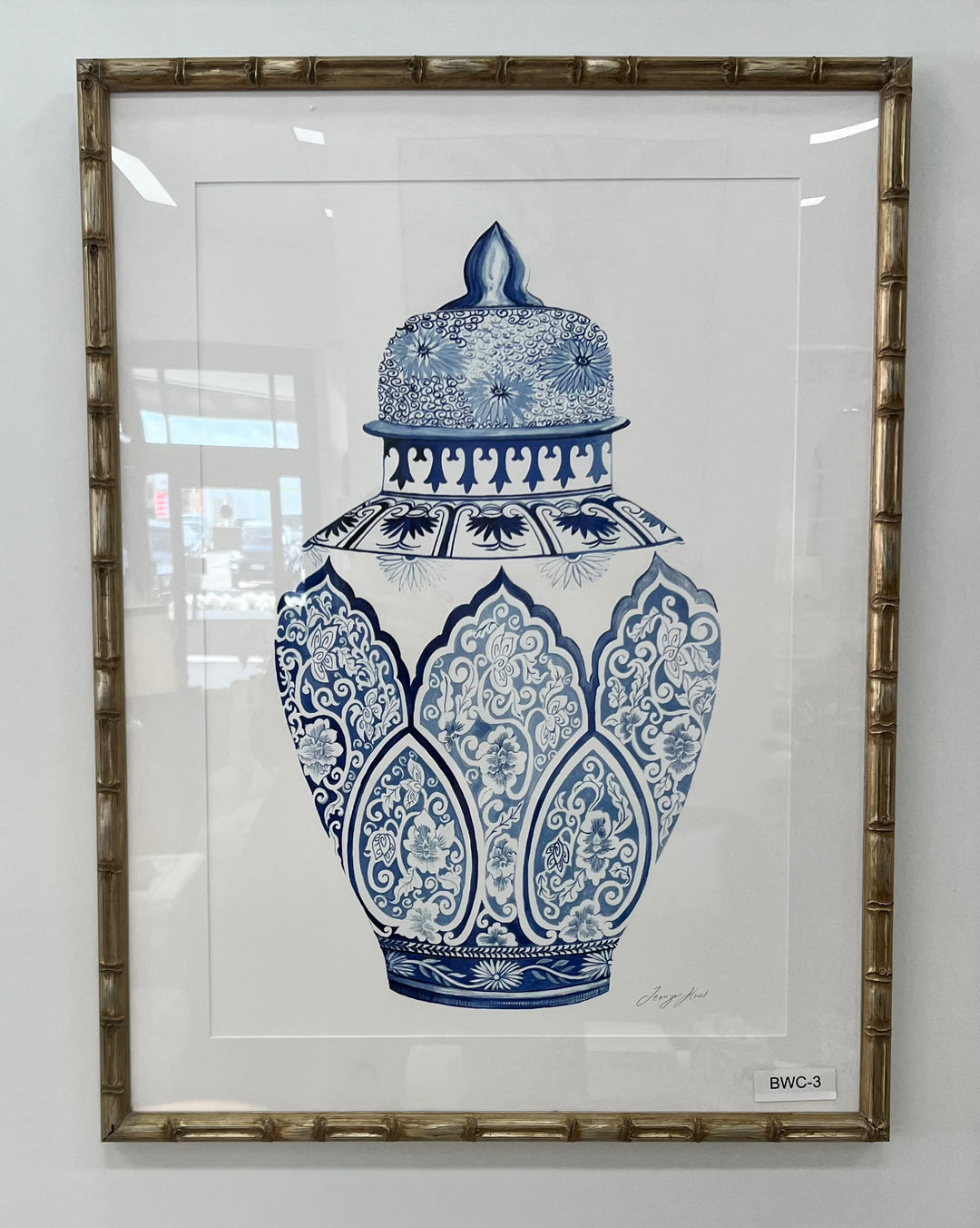 Ginger Jar Prints BWC3