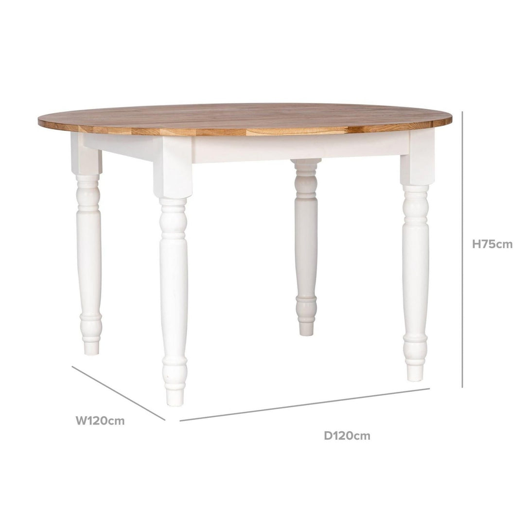 East Hampton Round Dining Table FLOORSTOCK OP