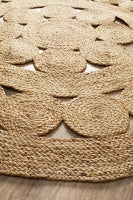 Seaside Natural Pilu Round Rug
