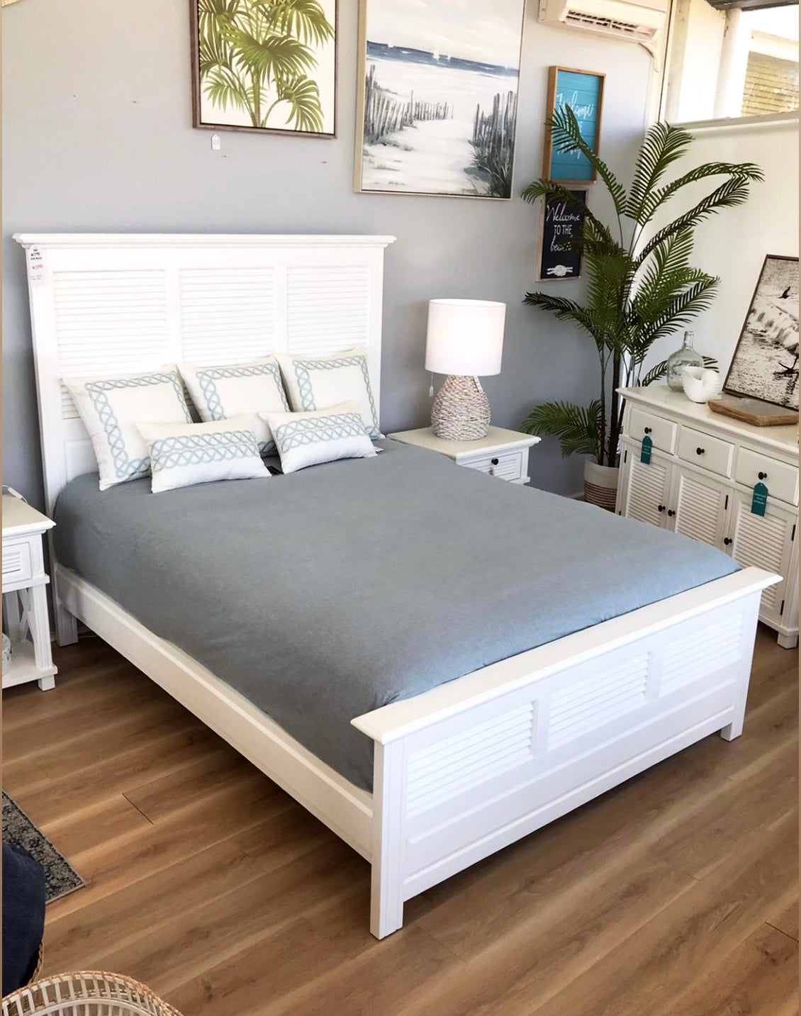 West Beach King Bed HAMPTONS STYLE INTERIORS PERTH