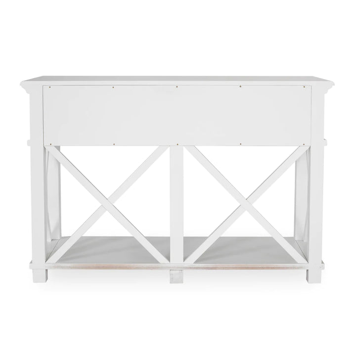 Sorrento 2 Drawer Console White FLOORSTOCK
