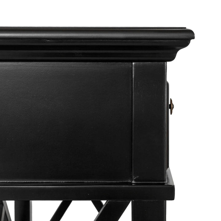 Sorrento Hamptons 3 Drawer 190cm Console Black FLOORSTOCK